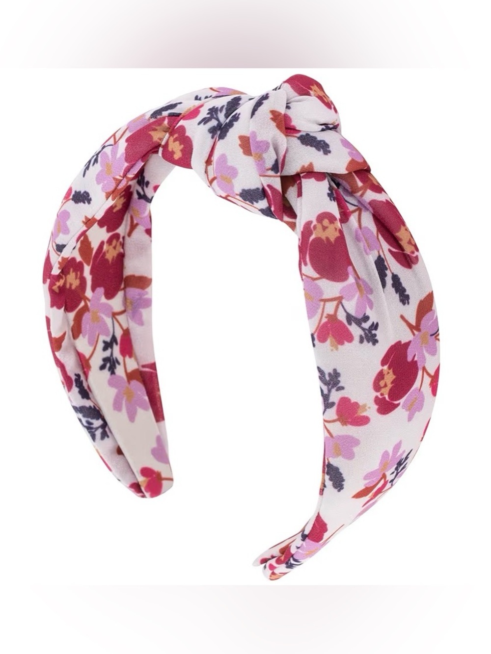 Pink Cherry Blossom 🌸 Knot Headband ( Flexible Band )